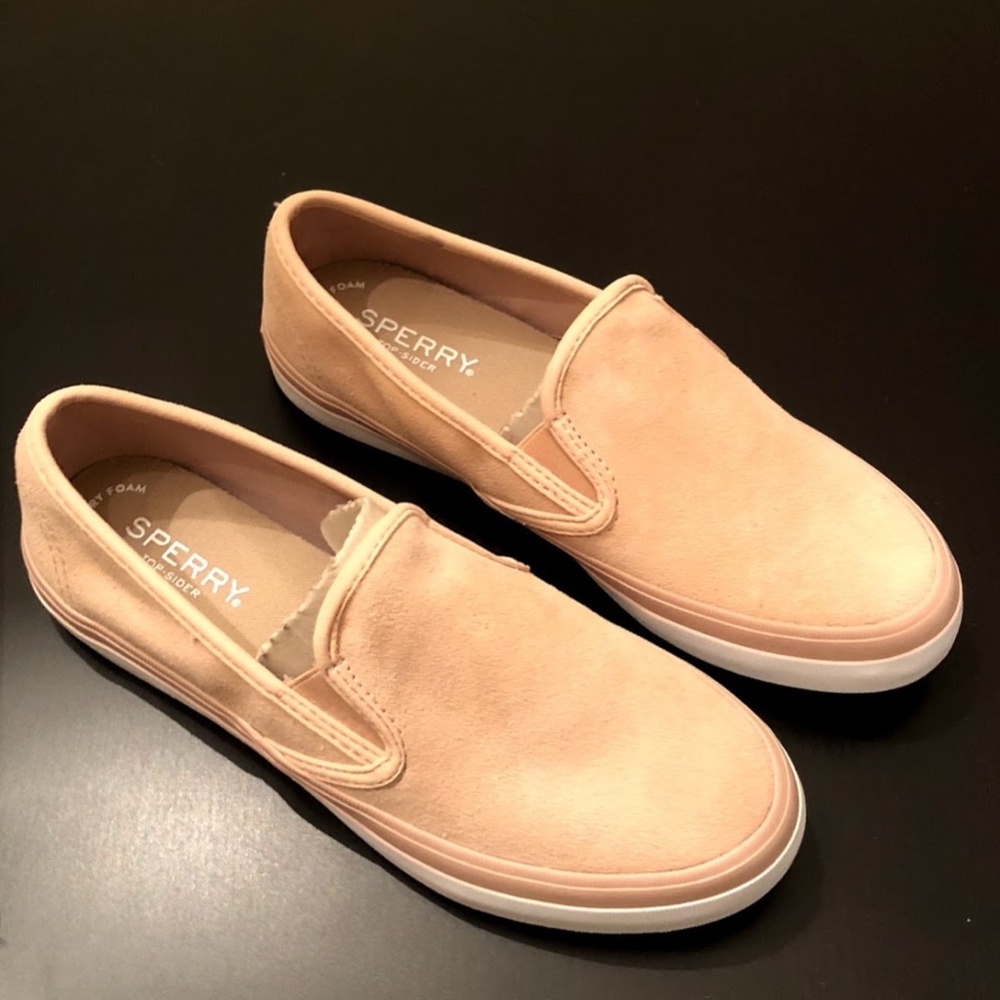 SPEERY Seaside Suede Slip-On Sneakers - NEW!